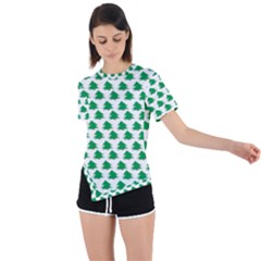 Christmas,tree,tree,holidays Asymmetrical Short Sleeve Sports T-shirt by Amaryn4rt
