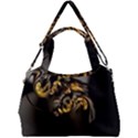 Fractal Mathematics Abstract Double Compartment Shoulder Bag View1