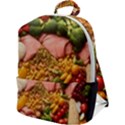 Fruit Snack Diet Bio Food Healthy Zip Up Backpack View1