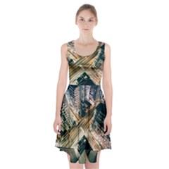 Architecture Buildings City Racerback Midi Dress by Amaryn4rt