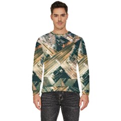 Architecture Buildings City Men s Fleece Sweatshirt by Amaryn4rt