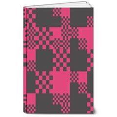 Cube Square Block Shape Creative 8  X 10  Softcover Notebook by Amaryn4rt