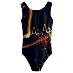 Abstract Kids  Cut-out Back One Piece Swimsuit by Amaryn4rt