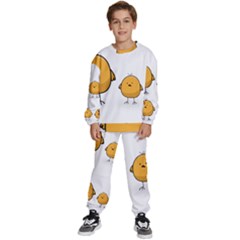 Chick Easter Cute Fun Spring Kids  Sweatshirt Set