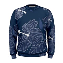 Flowers Petals Leaves Foliage Men s Sweatshirt by Grandong