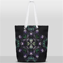 Fractal Fractal Art Texture Full Print Rope Handle Tote (small) by Sarkoni