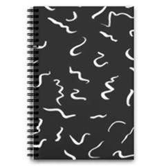 Scribbles Lines Drawing Picture 5 5  X 8 5  Notebook by Sarkoni