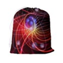 Physics Quantum Physics Particles Drawstring Pouch (2XL) View2
