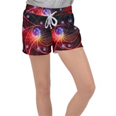 Physics Quantum Physics Particles Women s Velour Lounge Shorts by Sarkoni