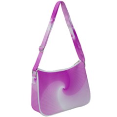 Abstract Spiral Pattern Background Zip Up Shoulder Bag by Sarkoni