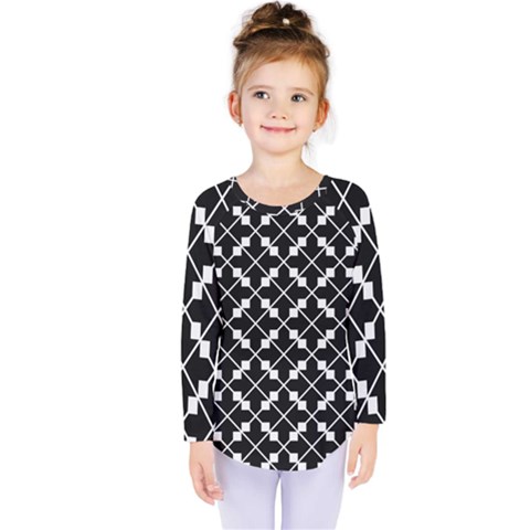 Abstract Background Arrow Kids  Long Sleeve T-shirt by Apen