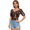 Abstract Architecture Building Business Button up blouse View2