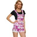 Coffee Cup Lettering Coffee Cup Short Overalls View3