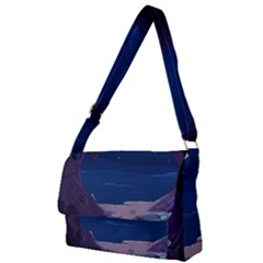 Cartoon Character Wallpapper Adventure Time Beauty In Nature Full Print Messenger Bag (l) by Sarkoni