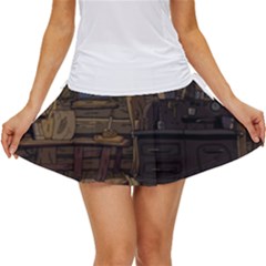 Adventure Time Finn The Human Jake The Dog Women s Skort by Sarkoni