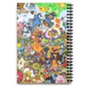 Cartoon Characters Tv Show  Adventure Time Multi Colored 5.5  x 8.5  Notebook View2