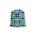 Mosaic Triangle Symmetry Drawstring Pouch (Small) View1