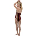 Textile Pattern Abstract Fabric Go with the Flow One Piece Swimsuit View2