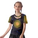 Technology System Kids  Front Cut T-Shirt View2