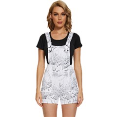 Eagle Birds Of Prey Raptor Short Overalls by Modalart