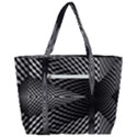Concept Graphic 3d Model Fantasy Zip Up Canvas Bag View3