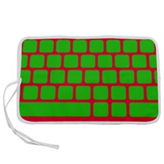 Keyboard Keys Computer Input Pc Pen Storage Case (s) by Ravend