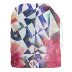Abstract Art Work 1 Drawstring Pouch (3xl) by mbs123