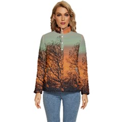 Twilight Sunset Sky Evening Clouds Women s Puffer Bubble Jacket Coat by Amaryn4rt