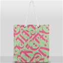 Pattern Ornament Gothic Style Elegant Font Tattoos Full Print Rope Handle Tote (Large) View1