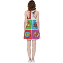 Pop Art Comic Vector Speech Cartoon Bubbles Popart Style With Humor Text Boom Bang Bubbling Expressi Inside Out Racerback Dress View2