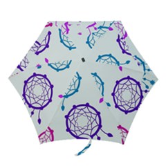 Dreamcatcher Dream Catcher Pattern Mini Folding Umbrellas by Hannah976