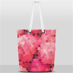 Mosaic Structure Pattern Background Full Print Rope Handle Tote (small) by Hannah976