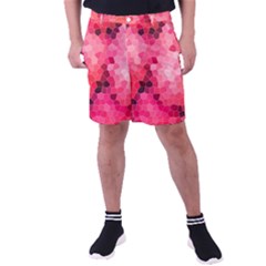 Mosaic Structure Pattern Background Men s Pocket Shorts by Hannah976