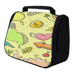 Cute Sketch Child Graphic Funny Full Print Travel Pouch (small) by Hannah976
