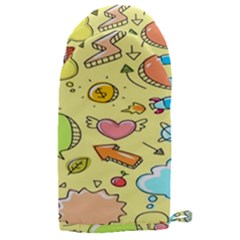Cute Sketch Child Graphic Funny Microwave Oven Glove by Hannah976