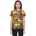 Autumn Leaf Mosaic Seamless Short Sleeve Pocket Shirt View1
