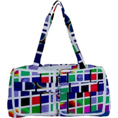 Color Graffiti Pattern Geometric Multi Function Bag by Hannah976