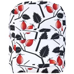 Rose Hip Pattern Branches Autumn Full Print Backpack by Hannah976