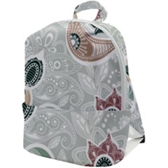 Peisles Pattern Module Design Zip Up Backpack by Hannah976