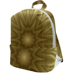Seamless Pattern Green Garden Zip Up Backpack by Hannah976