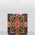 Kaleidoscope Art Pattern Ornament Full Print Rope Handle Tote (Large) View2