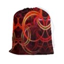 Background Fractal Abstract Drawstring Pouch (2XL) View1