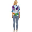 Mermaid Fantasy Undersea Merman Lightweight Drawstring Hooded Top View4
