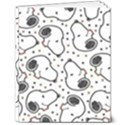 Dog Pattern 8  x 10  Softcover Notebook View1