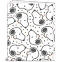 Dog Pattern 8  x 10  Softcover Notebook View2