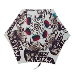 Krazy Katz 3d Tiger Roar Animal Mini Folding Umbrellas by Sarkoni