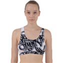 Hip Hop Music Drawing Art Graffiti Back Weave Sports Bra View1