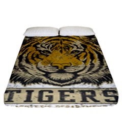 1813 River City Tigers Athletic Department Fitted Sheet (king Size) by Sarkoni