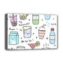 Drinks Cocktails Doodles Coffee Deluxe Canvas 18  x 12  (Stretched) View1