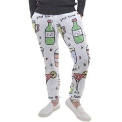 Drinks Cocktails Doodles Coffee Men s Jogger Sweatpants by Apen